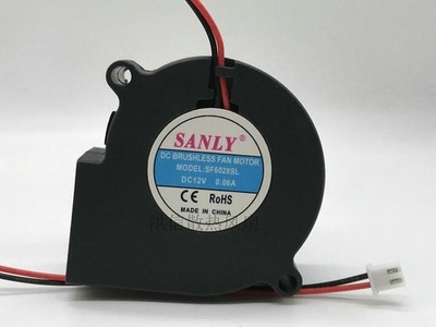 1 PCS SANLY Fan SF6028SL DC 12V 0.06A 2 pin 60*60*28MM cooling fan #nm