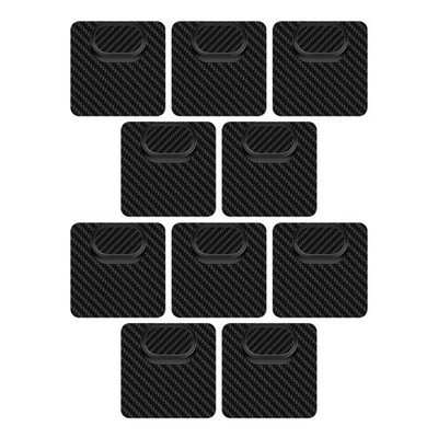 10Pcs Car Mat Fixed Buckle Non-slip Sticker Hook  Seat Cushion Carpet Buckle Kit
