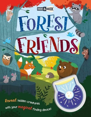 Hide-and-Seek Forest Friends: with Magical Flashlight to Reveal Hidden Image...