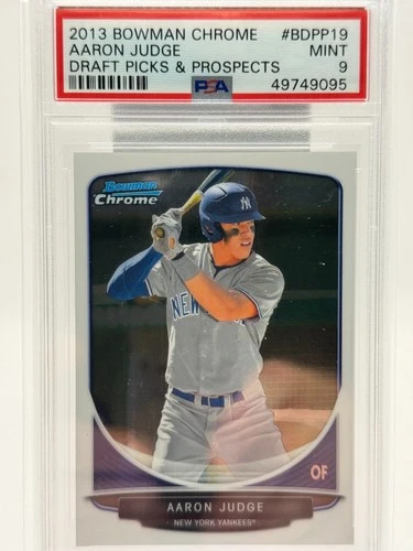 🔥Aaron Judge 2013 Bowman Chrome Draft Picks & Prospects PSA 9 Yankees🔥