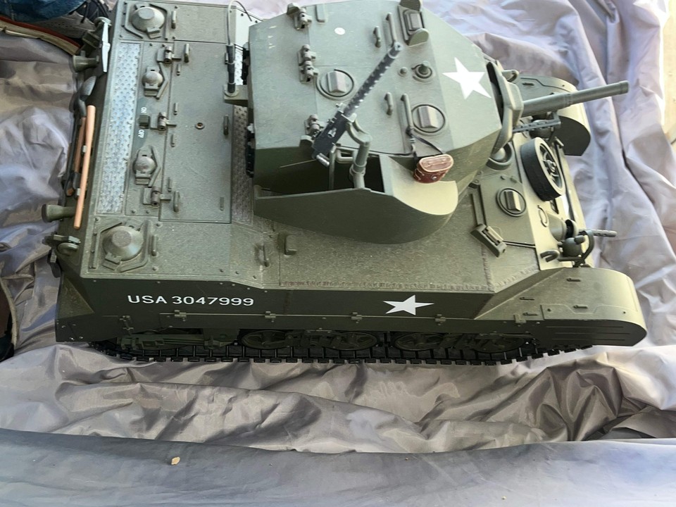 1/6 Scale World War II US M5 RC Stuart Tank - Ultimate Soldier / 21st ...