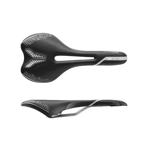 Selle de vélo SLR Flow noire par Selle Italia design italien