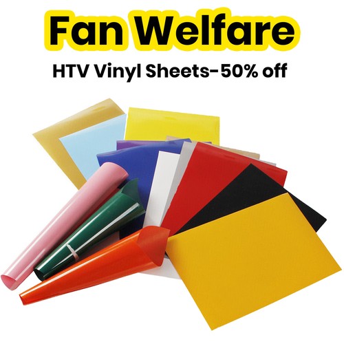 HTV Vinyl Heat Transfer Vinyl Bundle Sheet eBay
