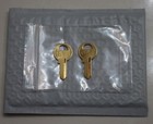 0801-0950 2-New Replacement Keys Master Padlock Lock Cut To Key Code: 0801-0950