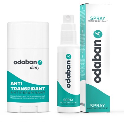 odaban  Antitranspirant Set - Spray + Deo Stick