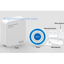 Wireless GSM WIFI Home Security Alarm System, Mobile APP, Infrared Detector 