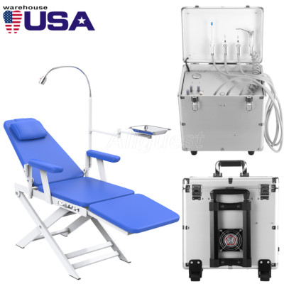 Portable Mobile Dental Delivery Unit Air Compressor Suction/Folding ...