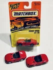 Lot of 3 ~ Vintage Matchbox Super Fast 1990s Dodge Viper RT/10 #10 Red 1:59 LOOK