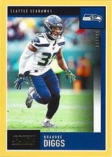 Quandre Diggs 2020 Score #321 Gold Seattle Seahawks