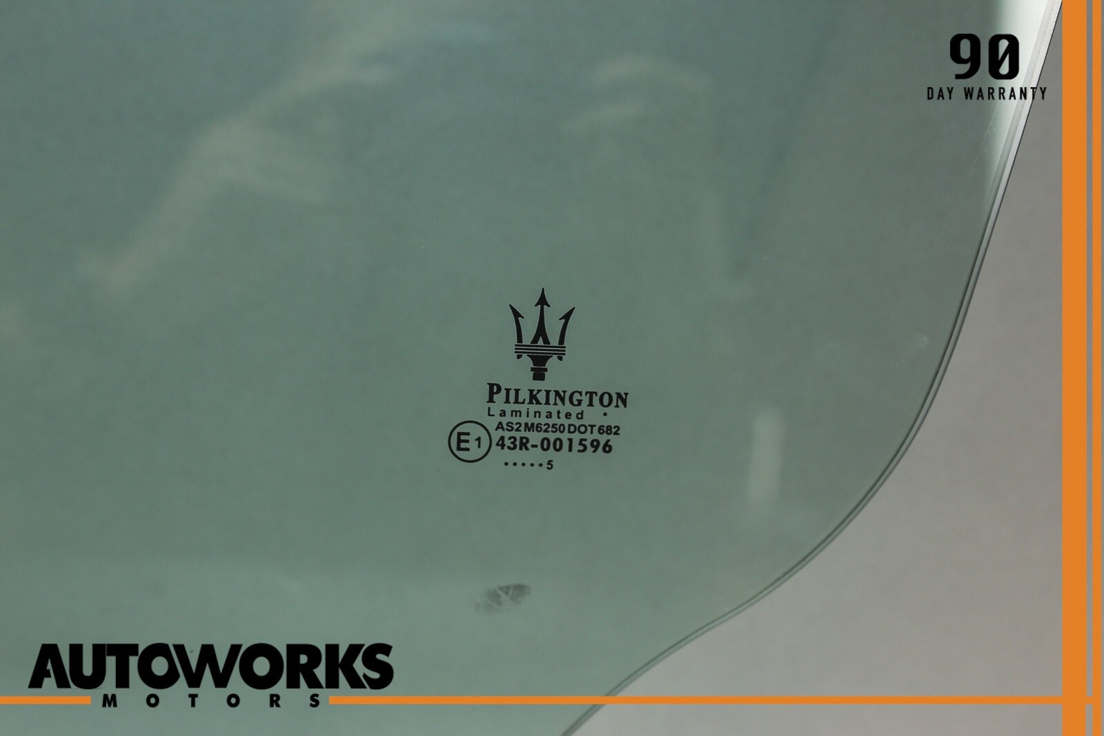 03-13 Maserati Quattroporte M139 Rear Left Driver Side Door Window Glass OEM