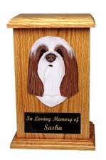 Bearded Collie Memorial Urn