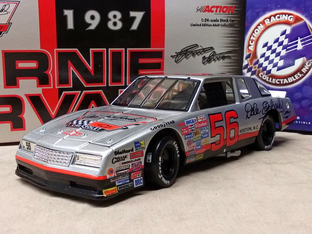 Vintage NASCAR #56 Ernie Irvan Dale Earnhardt 1987 Monte Carlo SS