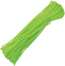 Atwood Rope MFG Tactical Paracord 4-Strand 100 ft. Resistant Neon Green Nylon