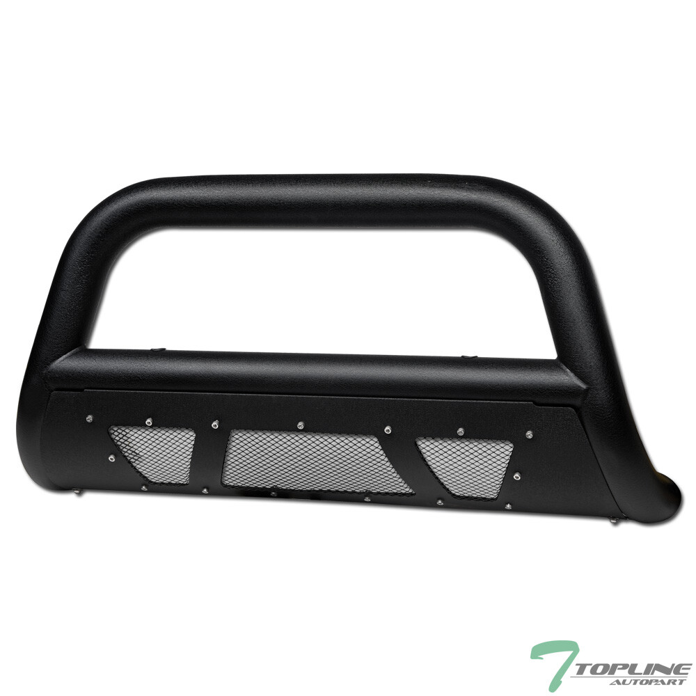 Topline For 2007-2018 Silverado/Sierra 1500 Studded Mesh Bull Bar - Textured Blk
