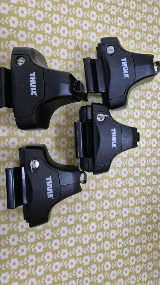 thule 120cm areo bars with rapid system 754/480 feet eBay