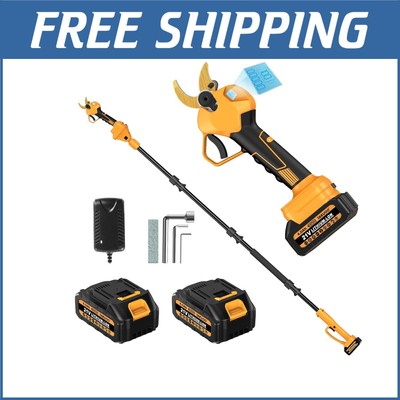 Versatile Cordless Pruner with LCD Battery Display & 300% Efficiency Boost