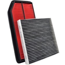 Combo Set Engine & Cabin A/C Air Filter for Honda Ridgeline 3.5L 2006-2014