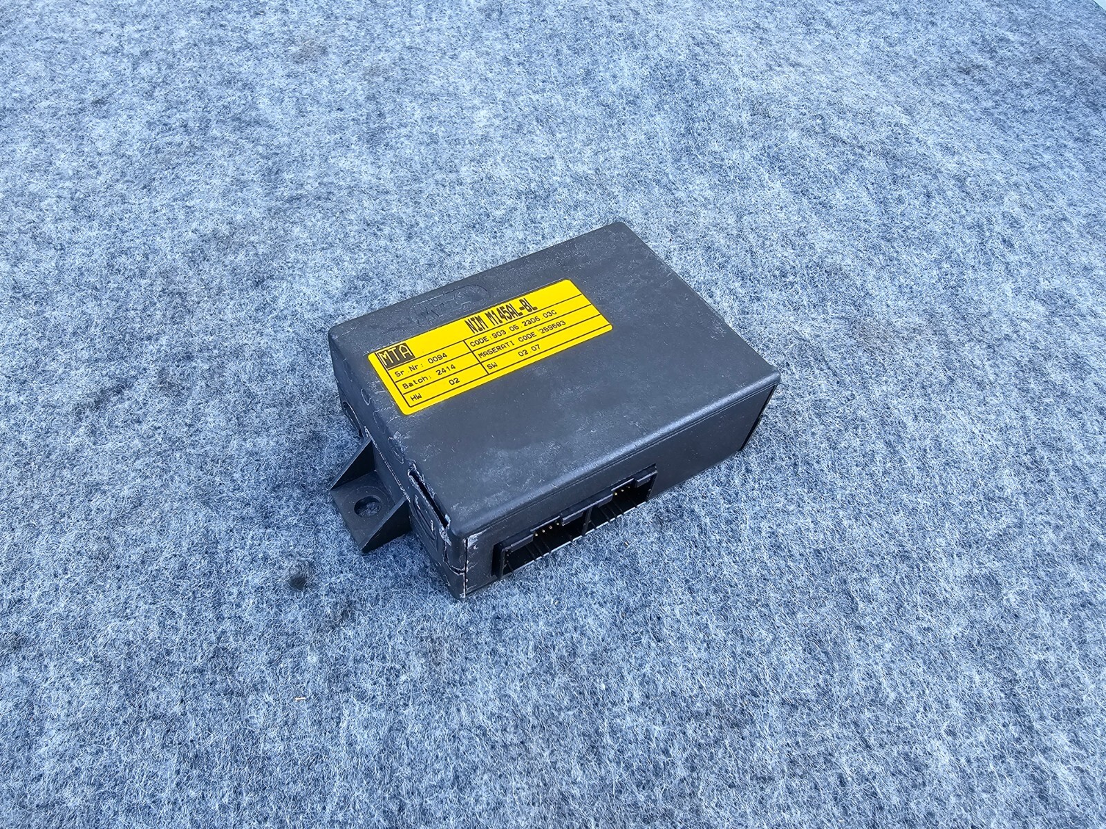 ROOF BODY CONTROL MODULE ASSEMBLY 07-19 MASERATI GRANCABRIO GRANTURISMO M145