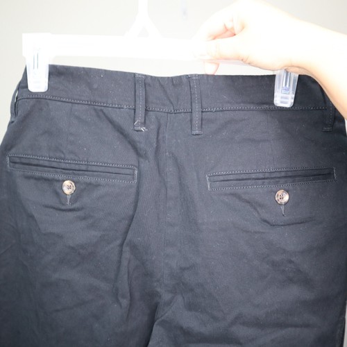 Goodfellow & Co. men's chino pants sz 32x32 athletic fit black nwot - Picture 9 of 9