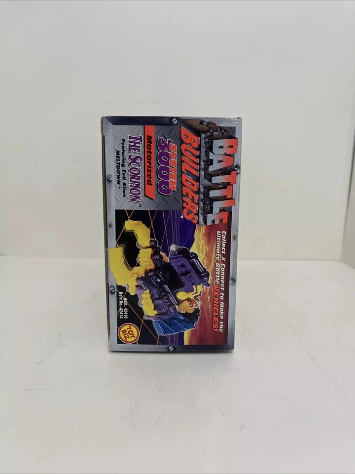 Toy Biz Battle Builders Sistema de Construcción Motorizado 3000 “El Escorpión” Totalmente Nuevo Foto 2 de 3