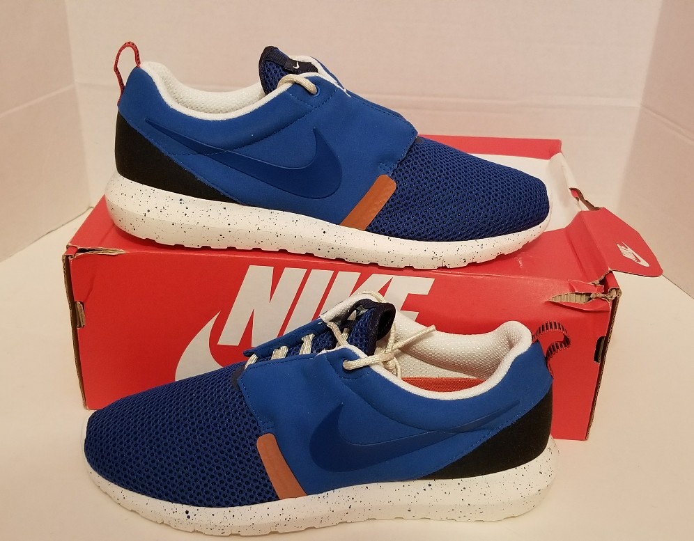 nike roshe run mens navy blue