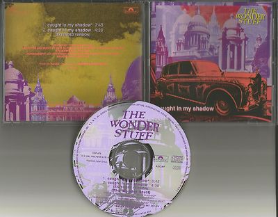 THE WONDER STUFF Caught in my Shadow w/ RARE EXTENDED VERSION PROMO DJ CD single