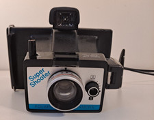 Vintage 1970 s Polaroid Super Shooter Land Camera with Manuals Strap