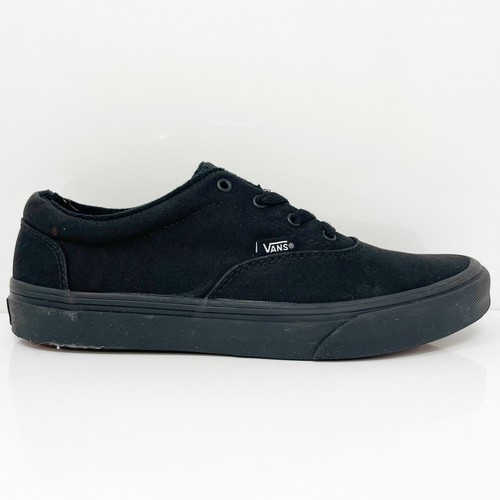 black leather vans infant