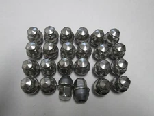 Ford F150 14x1.5 Factory OEM Stainless Lug NUTS lugs 2015 TO 2025 SET 24