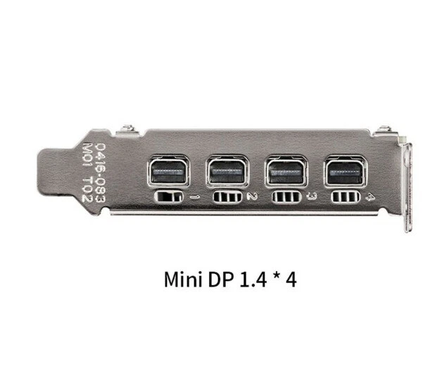 Leadtek Nvidia Quadro T600 Graphics Card 4GB GDDR6 4×Mini DisplayPort 128bit - Image 3 of 4