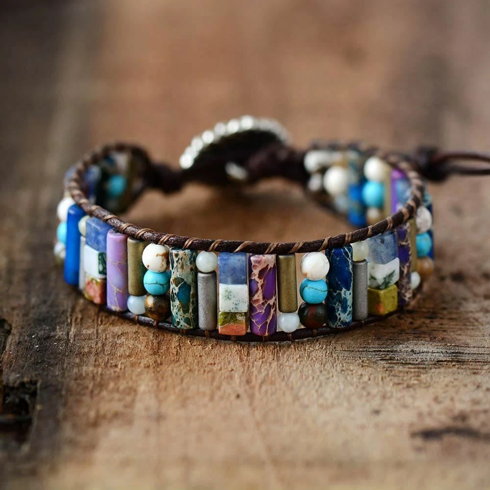 Natural stone 2024 wrap bracelets
