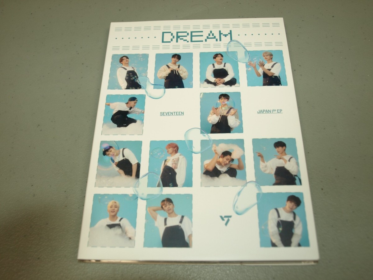 SEVENTEEN Japan 1st EP DREAM Carat Edition (CD + Blu-ray) w