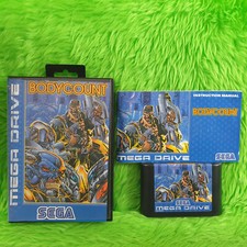 Thumbnail of ebay&reg; auction 167843134683 | Mega Drive BODYCOUNT Boxed With Manual *RARE* Body Count Sega PAL UK Version