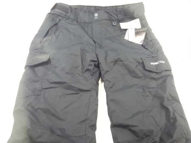 Arctix Mens Snow Sports Cargo Snowboarding Pants Black Size M New