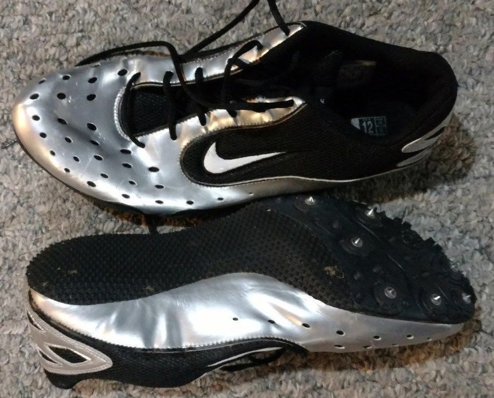 NIKE Zoom Rival S III silver black Track Field shoes spike  display picture 3
