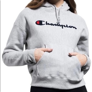 Champion sudadera con capucha Suéter para mujer gris | eBay
