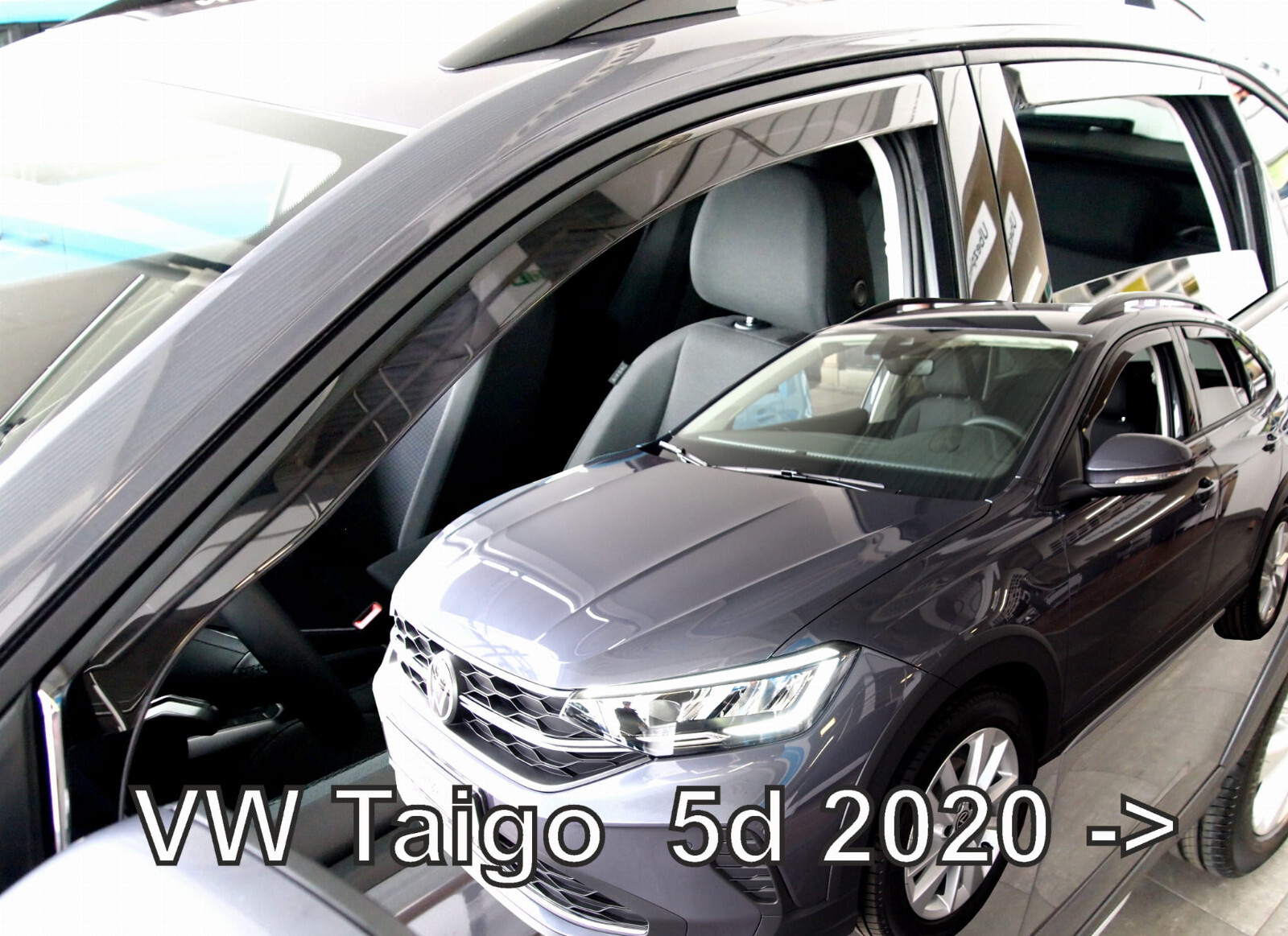 Deflecteurs d'air pour VW Taigo depuis 2020 deflecteur vent HEKO 4pcs