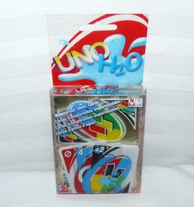 Toys Hobbies Contemporary Card Games New Mattel Uno H2o To Go Classic Card Game Waterproof Clear Cards Free Shipping Vasamflorist In