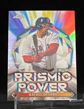 2021 Topps Chrome Prismic Power #PP-12 Rafael Devers Boston Red Sox