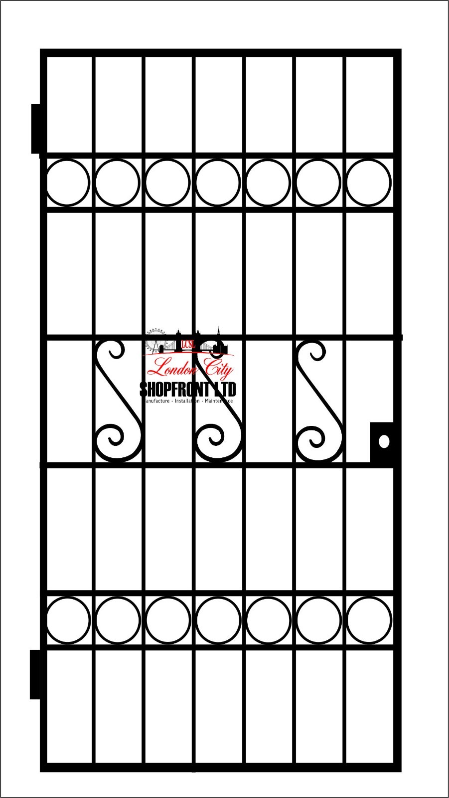 METAL GATE WROUGHT IRON GATE GATE METAL GARDEN SIDE GATE GARDEN
