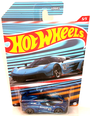2022 HOT WHEELS 1:64 RACING CIRCUIT SERIES 5/5 BLUE 2020