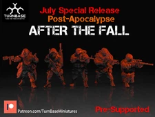 Post Apocalypse After the Fall  | 9 Miniatures |