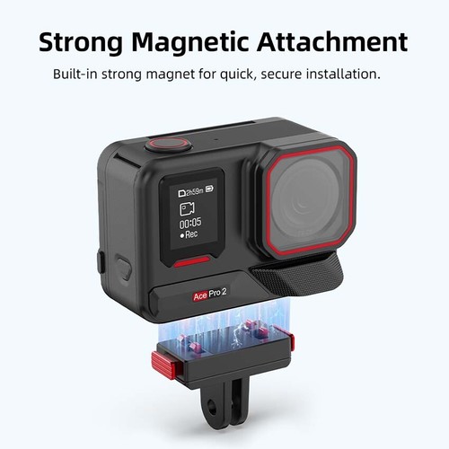 Magnetischer Schnellspanner Basis Erweiterungsadapter für Insta360 Ace Pro 2/Ace - Bild 5 von 11