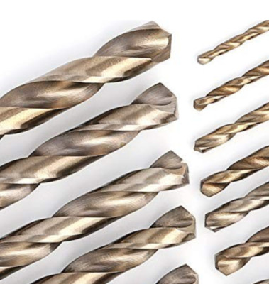LastCut 12 PCS M35 Cobalt High Speed Stee Jobber Drill Number 24 S/P 135 Degree