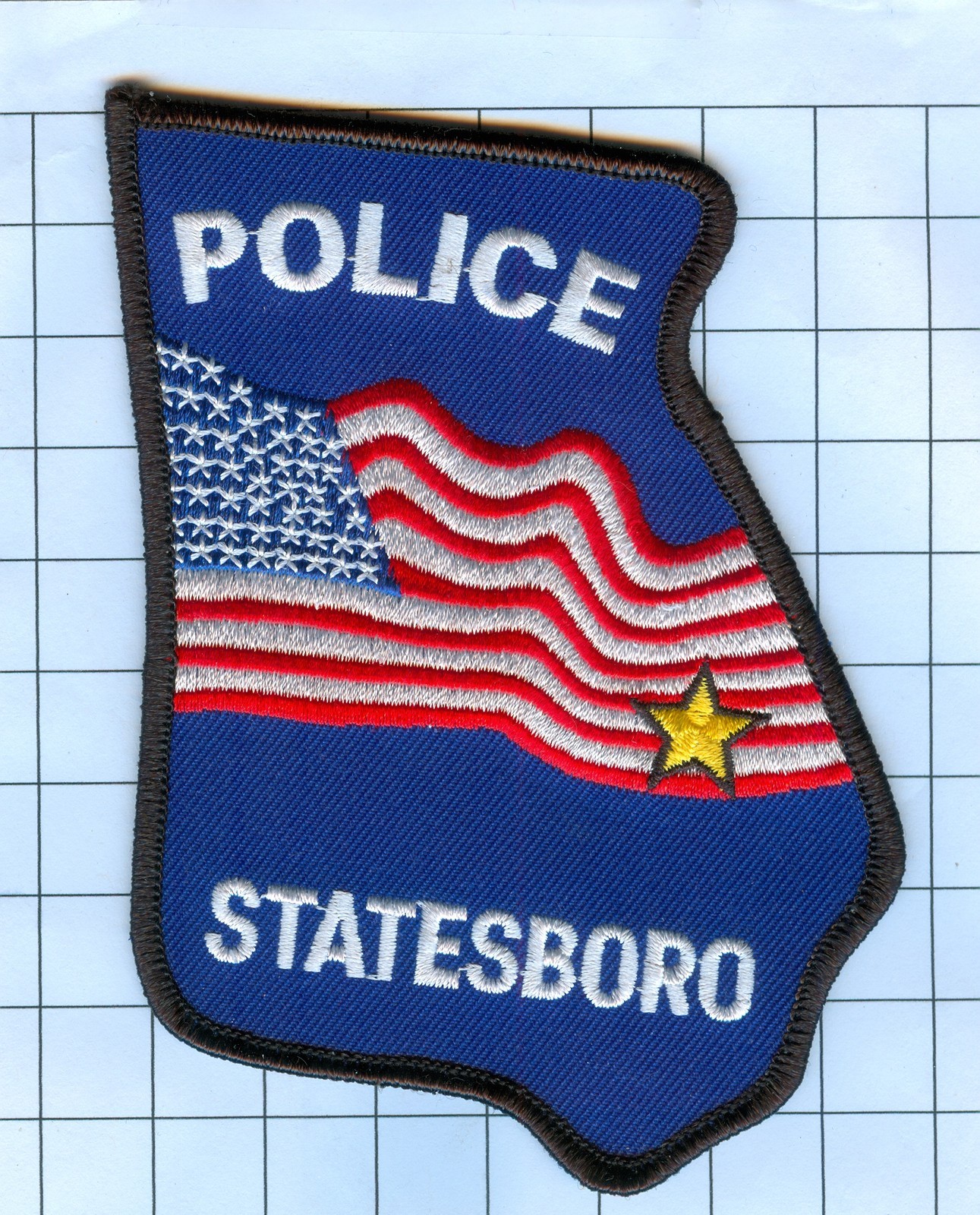 Police Patch - Georgia - Statesboro | eBay