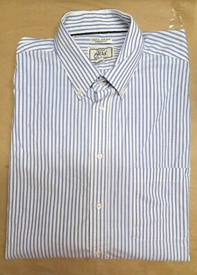 joseph banks dress shirts Men's Jos. A. Bank Slim Fit Spread Collar Dress Shirt at Jos. A. Bank, Cream/White, Size 15 1/2 X 34