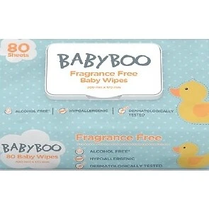 BABY BOO UNSCENTED BABY WIPES 80PK - Picture 1 of 1