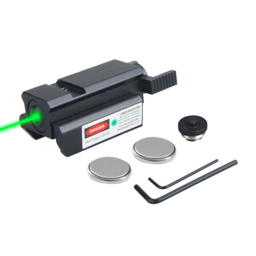 Details about   Compact Green/Red Laser Sight Low Profile For Rifle Handgun 20mm Picatinny Rail 