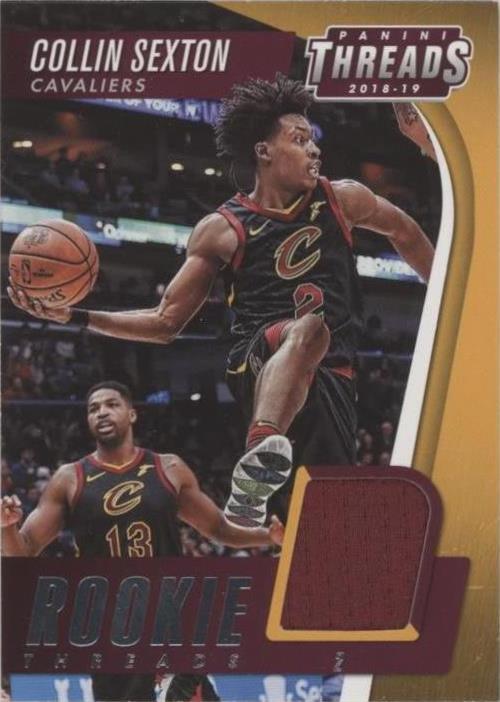 2018-19 Panini Threads - Collin Sexton #RT-CS - 1 of 2