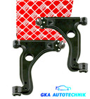 2x FEBI QUERLENKER + TRAGGELENK VORNE FÜR OPEL ASTRA H ZAFIRA A B MERIVA B